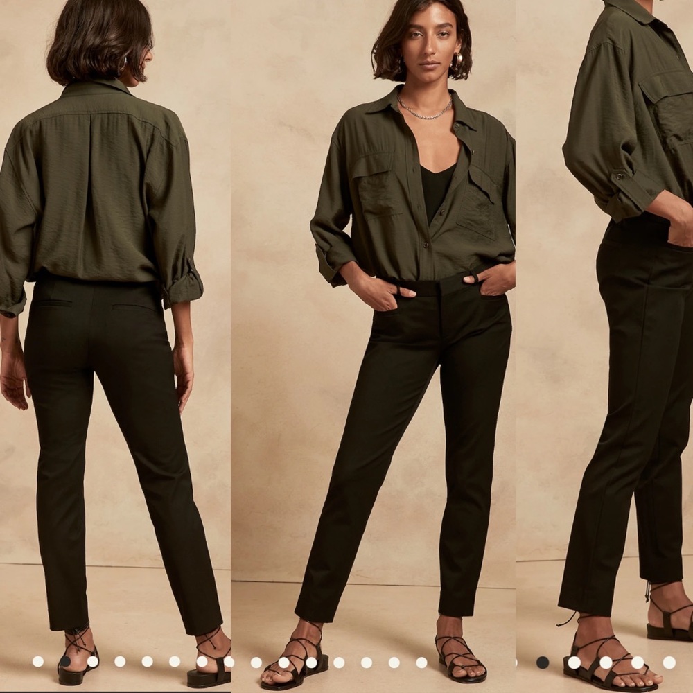 NWT Banana Republic Sloan Fit Slim Ankle Pants 8